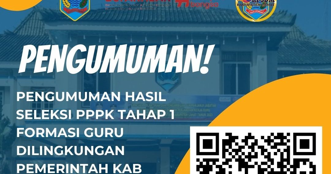 PENGUMUMAN KELULUSAN PPPK GURU TAHAP 1 FORMASI TAHUN 2024